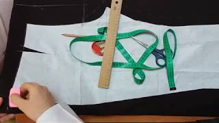 Pantolon Kalıbı Kumaşa Nasıl Yerleştirilir  How to Put a Pants Molding Cloth  Dikiş Hocam [upl. by Ille970]