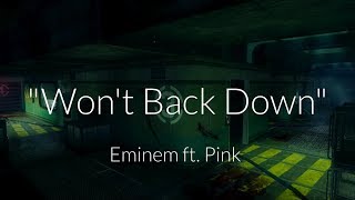 quotWont Back Downquot Short Edit  Eminem ft Pink  Five song [upl. by Assyram]