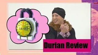 Kamen Rider Gaim  Gashapon Lock Seeds Durian Review German [upl. by Eedahs]