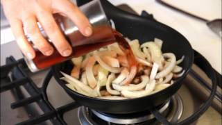 Ricetta Filetto di maiale con finocchi al vino rosso al sentore di rosmarino [upl. by Anerhs]