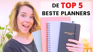 DE TOP 5 PLANNERS VAN DIT MOMENTDe Beste Planners Om Te Plannen [upl. by Nywnorb]