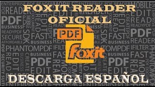 Descargar Foxit Reader en Español Oficial 2014 [upl. by Zosema970]