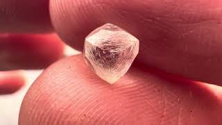 140 carat classy and beautiful raw diamond dodecahedron [upl. by Maram]