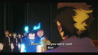 Rin show his Demon power in front of exorcist  Ban Temple scene  Ao No Exorcist season 2 AMV [upl. by Carey]