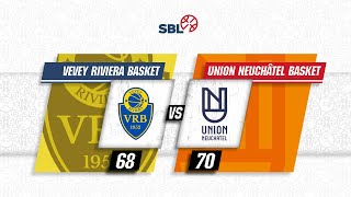 Vevey Riviera Basket vs Union Neuchâtel Basket  Game Highlights [upl. by Merline779]