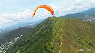 When iFlight Helion 10 FPV meets a Paraglider in the sky 🤩🤩 [upl. by Torto]