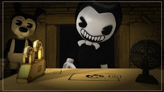 Five Nights at Bendys  Bendy Jumpscare Bendy and the Ink Machine [upl. by Ellenej]