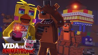 Minecraft VIDA DE ANIMATRONIC 14  NOVA FÁBRICA DE ANIMATRONICS  FIVE NIGHTS AT FREDDYS [upl. by Ardnued]