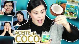 Usos del ACEITE de COCO Remedios caseros y trucos para dientes cabello y piel ¡A prueba [upl. by Nwahshar]