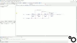 Quartus II  Simulation bascule D [upl. by Elbas]