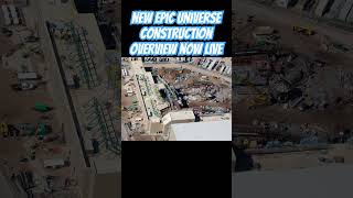 New Detailed Universal Epic Universe Construction Update Now Live [upl. by Oisinoid]