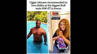 Vera sidika recommends ciggies Johnson as the biggest Rnb male host in Kenya trending verasidika [upl. by Anwahsed]