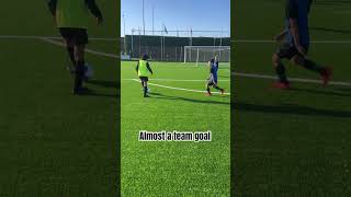 What a save 🤲 teamgoal football footballtiktok voetbal viralvideo training skills soccer [upl. by Hylan]