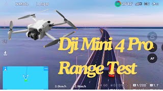 Dji Mini 4 pro Range test DJI [upl. by Abehsat]