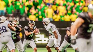 Oregon vs Penn State Big Ten Championship 1272024 College Football 25 Gameplay [upl. by Egief]