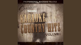 Drinkin Bone Originally Performed by Tracy Byrd Karaoke Version [upl. by Moclam]