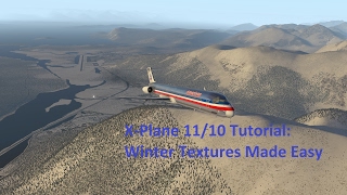 XPlane 11 Tutorial  How to Install Winter Textures [upl. by Arbuckle667]