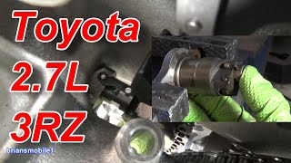 Toyota Tacoma 4Runner T100 27L Timing Chain Marks amp Tensioner Tips [upl. by Nayrda]