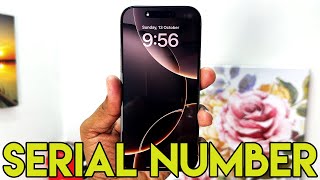 How to Find Serial Number on iPhone 16 [upl. by Yriek]