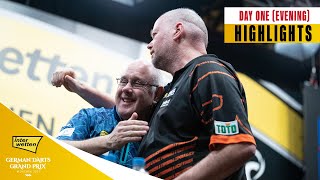 DECIDING LEG DRAMA  Day One Evening Session  2023 German Darts Grand Prix [upl. by Artinahs]