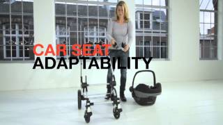 Bugaboo Cameleon³ stroller full demo [upl. by Enomar314]