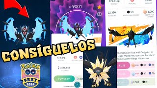 CONSIGUE NECROZMA ALAS DEL ALBA Y NECROZMA MELENA CREPUSCULAR en POKEMON GO [upl. by Monney]