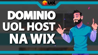 Como usar o domínio da Uol Host na Wix Rápido e Fácil 2022 [upl. by Amorita371]