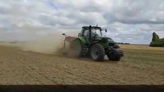 Semis  Sulky communique par des démonstrations  tracteur et matériel agricole [upl. by Rainwater947]