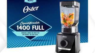 Conheça o Liquidificador Oster 1400W Design Moderno e 15 Velocidades Poderosas [upl. by Arihsa]