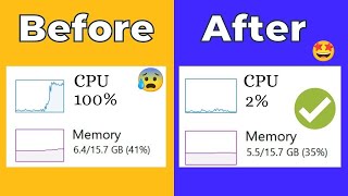 Fix CPU 100 Usage Windows Tech windows10 [upl. by Sousa156]