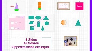 Understanding Geometrical Shape For Grade 4 [upl. by Adlemi854]