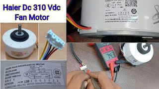 How to Check Dc Fan Motor With Multimeter How to Check Haier Dc fan Motor Split ac fan motor test [upl. by Urba]