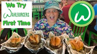 Wahlburgers Mukbang Review in Myrtle Beach South Carolina [upl. by Maillij458]