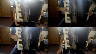 Amelie  Comptine Dun Autre Ete Lapres Midi Accordion cover [upl. by Eustasius]