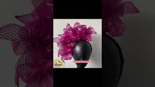 Get spotlight ready millinery millinery fascinator onlineclasses headband millinerycouture [upl. by Cuttie]