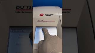 Beckman Coulter DU 730 Life Science UV  Vis Spectrophotometer w DNA Protein Tools [upl. by Hanzelin333]