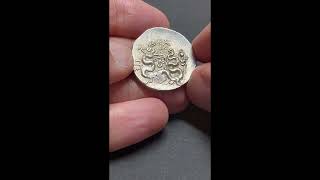 GREEK COINS SNG 1738 Date 8576 BC Silver Cistophoric Tetradrachm Pergamon Mysia Serpents [upl. by Filip]