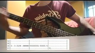 Pignoise  Nada que perder  Bass Cover With Tabs [upl. by Nytsrik]