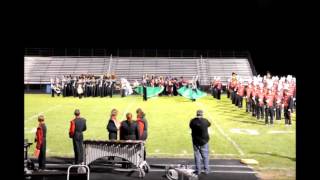 London High School Fight Song  September 18 2012 [upl. by Asyla]