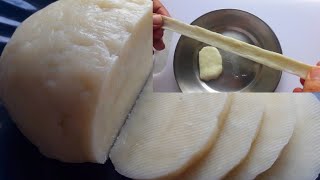 Making mozzarella cheese without rennet mozzarellarecipes cheeserecipe [upl. by Gunilla]