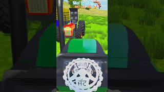 Swaraj  John Deere  indian vehicles simulator 3d Trector game trector tochan shorts trending [upl. by Roque]