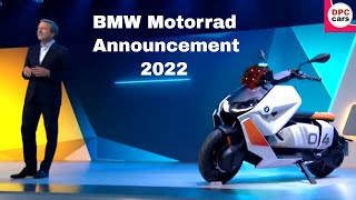 BMW Motorrad Announcement at Annual Conference Media Day 2022 [upl. by Hahsi107]