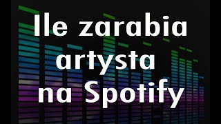 Ile zarabia artysta na Spotify [upl. by Nomzaj]