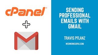 How to create an email address in cPanel amp setup Gmail to sendreceive emails [upl. by Enelram]