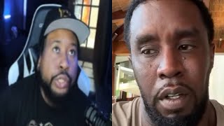 Akademiks reacts to Diddy’s apology video after footage of him beating Cassie Drops [upl. by Stinky]