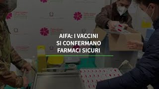 AIFA i vaccini si confermano farmaci sicuri [upl. by Aruabea]