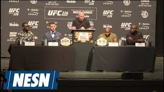 UFC 226 Stipe Miocic vs Daniel Cormier Press Conference [upl. by Cyndy]