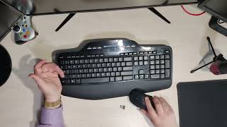 Logitech MK735 Performance Wireless Keyboard amp Mouse M510 Combo Review [upl. by Greeley]