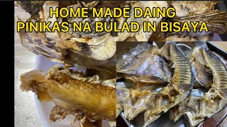 HOW TO MAKE HOME MADE DAINGDRIED FISHHOMEMADE BULAD NA PINIKAS [upl. by Yarw]