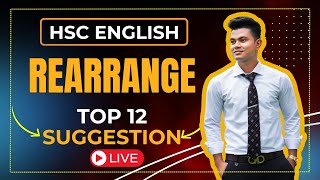 HSC Rearrange Class amp Top 12 Suggestion🔥  HSC English [upl. by Fadas]